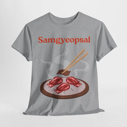 SAMGYEOPSAL - Korean Food (Basic Tee)