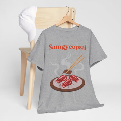 SAMGYEOPSAL - Korean Food (Basic Tee)