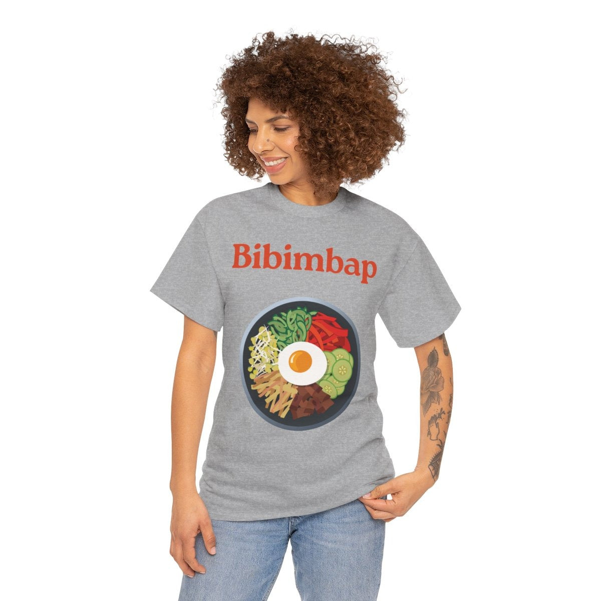 BIBIMBAP 2 - Korean Food (Basic Tee)