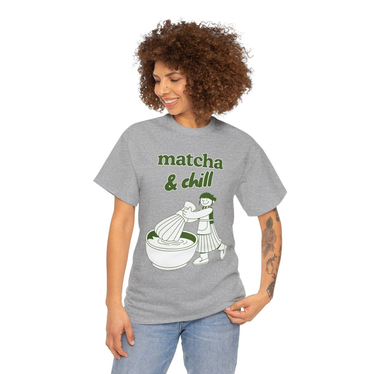 MATCHA & CHILL - Japanese Food (Basic Tee)