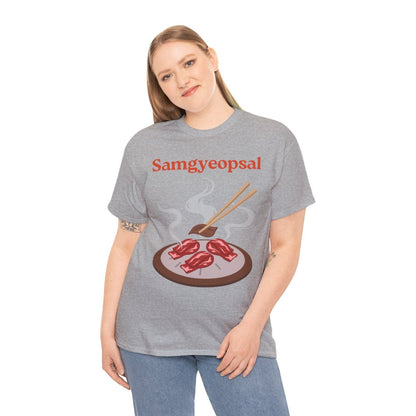 SAMGYEOPSAL - Korean Food (Basic Tee)