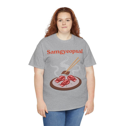 SAMGYEOPSAL - Korean Food (Basic Tee)