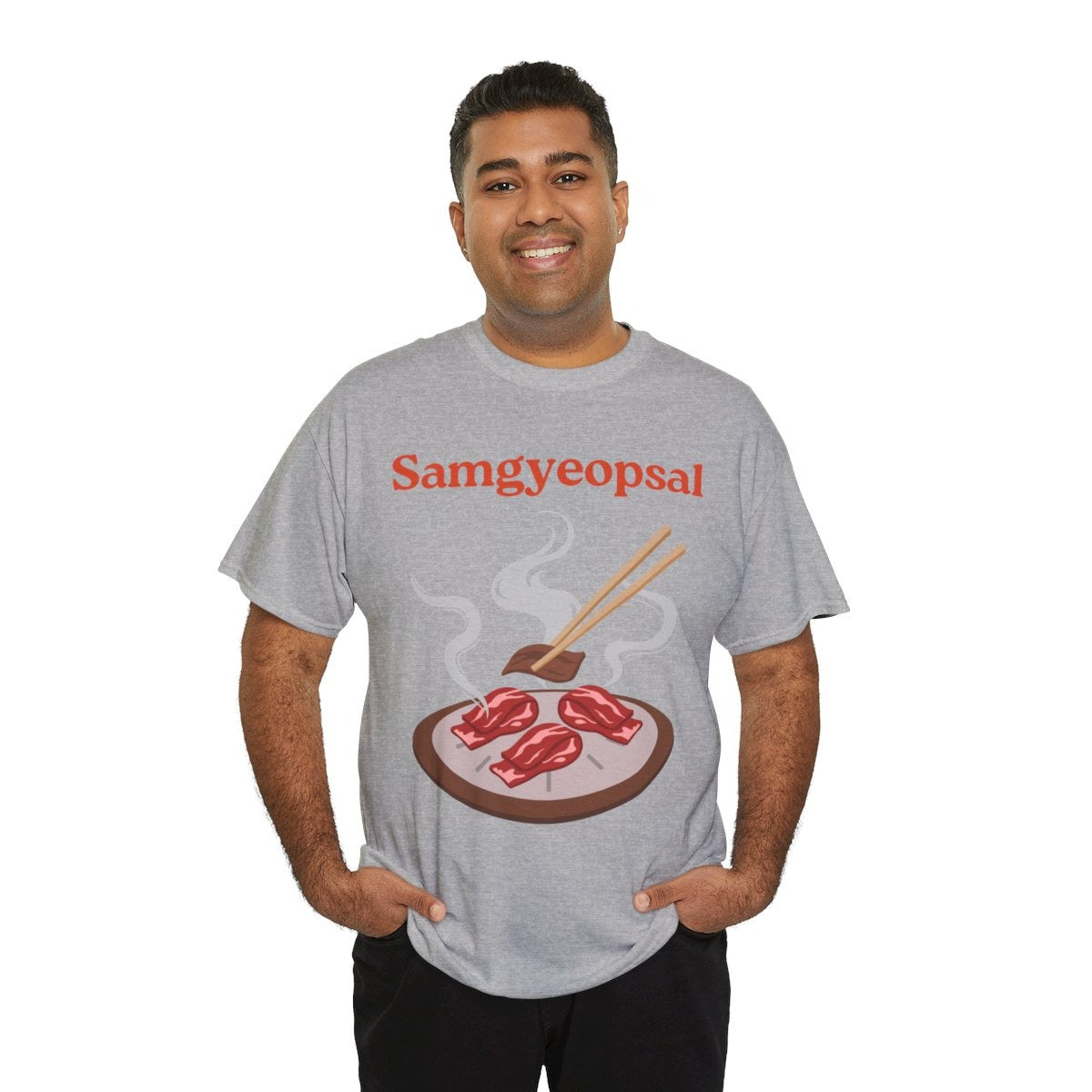 SAMGYEOPSAL - Korean Food (Basic Tee)