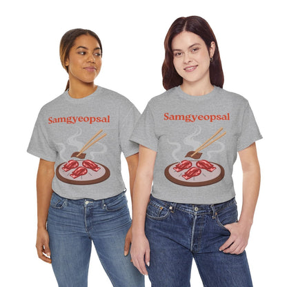 SAMGYEOPSAL - Korean Food (Basic Tee)