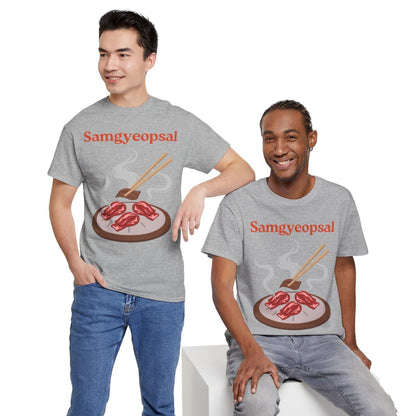 SAMGYEOPSAL - Korean Food (Basic Tee)