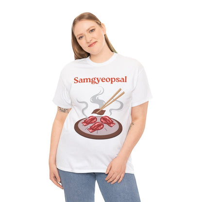 SAMGYEOPSAL - Korean Food (Basic Tee)