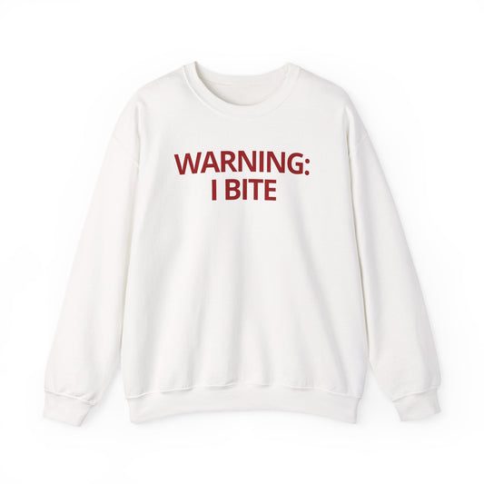WARNING: I BITE - Foodie (Sweatshirt)