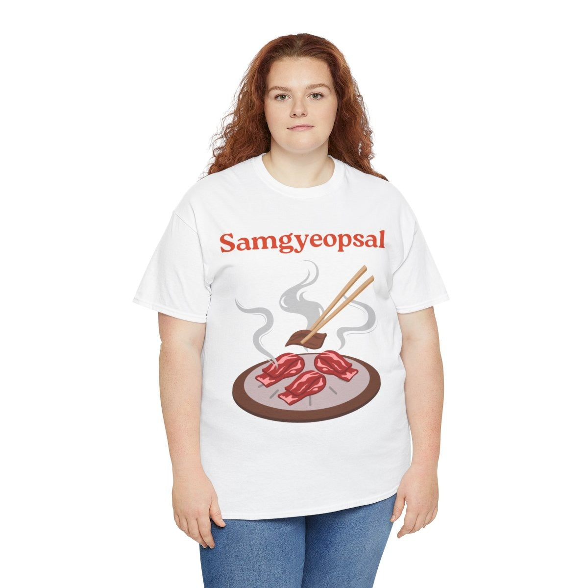 SAMGYEOPSAL - Korean Food (Basic Tee)
