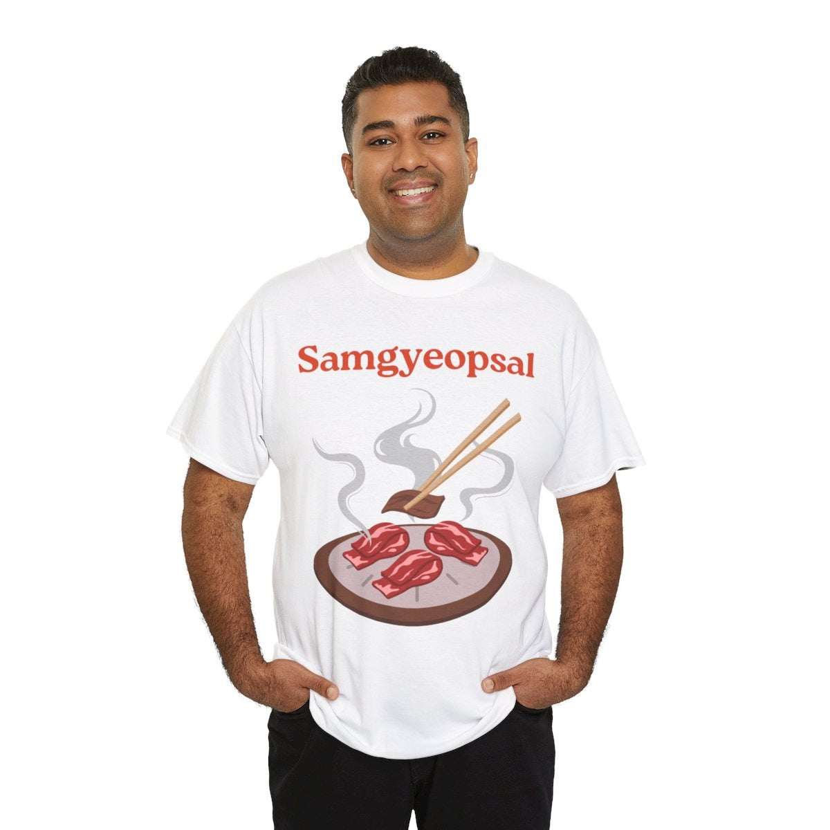 SAMGYEOPSAL - Korean Food (Basic Tee)