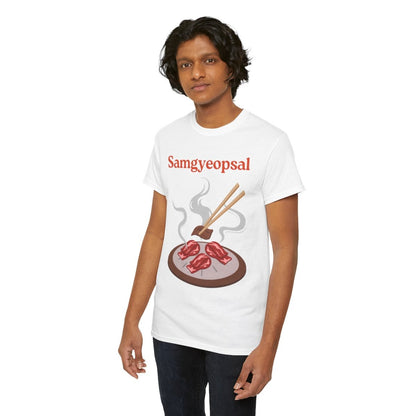 SAMGYEOPSAL - Korean Food (Basic Tee)