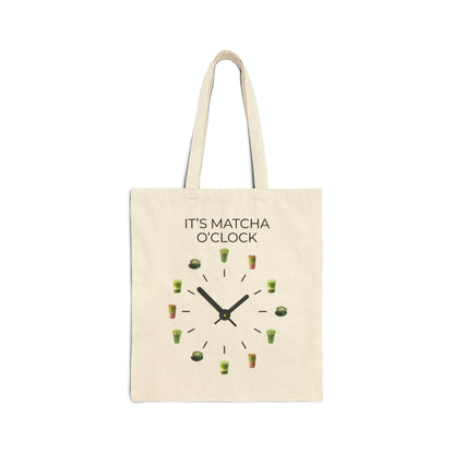 MATCHA O'CLOCK - Drinks (Tote Bag)