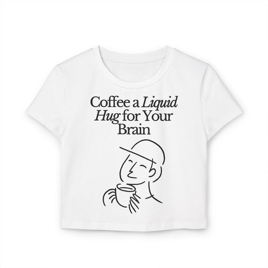 SIP SOCIETY - Coffee (Crop Top)