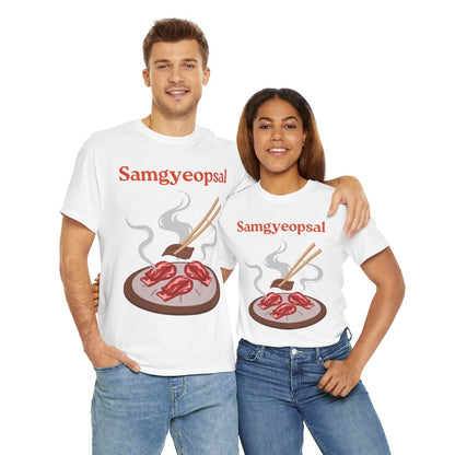 SAMGYEOPSAL - Korean Food (Basic Tee)