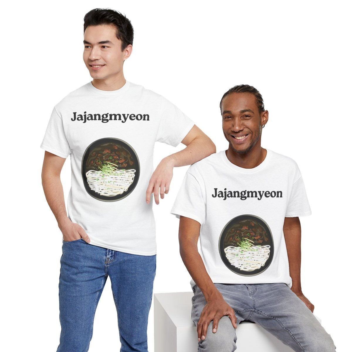 JAJANGMYEON - Korean Food (Basic Tee)