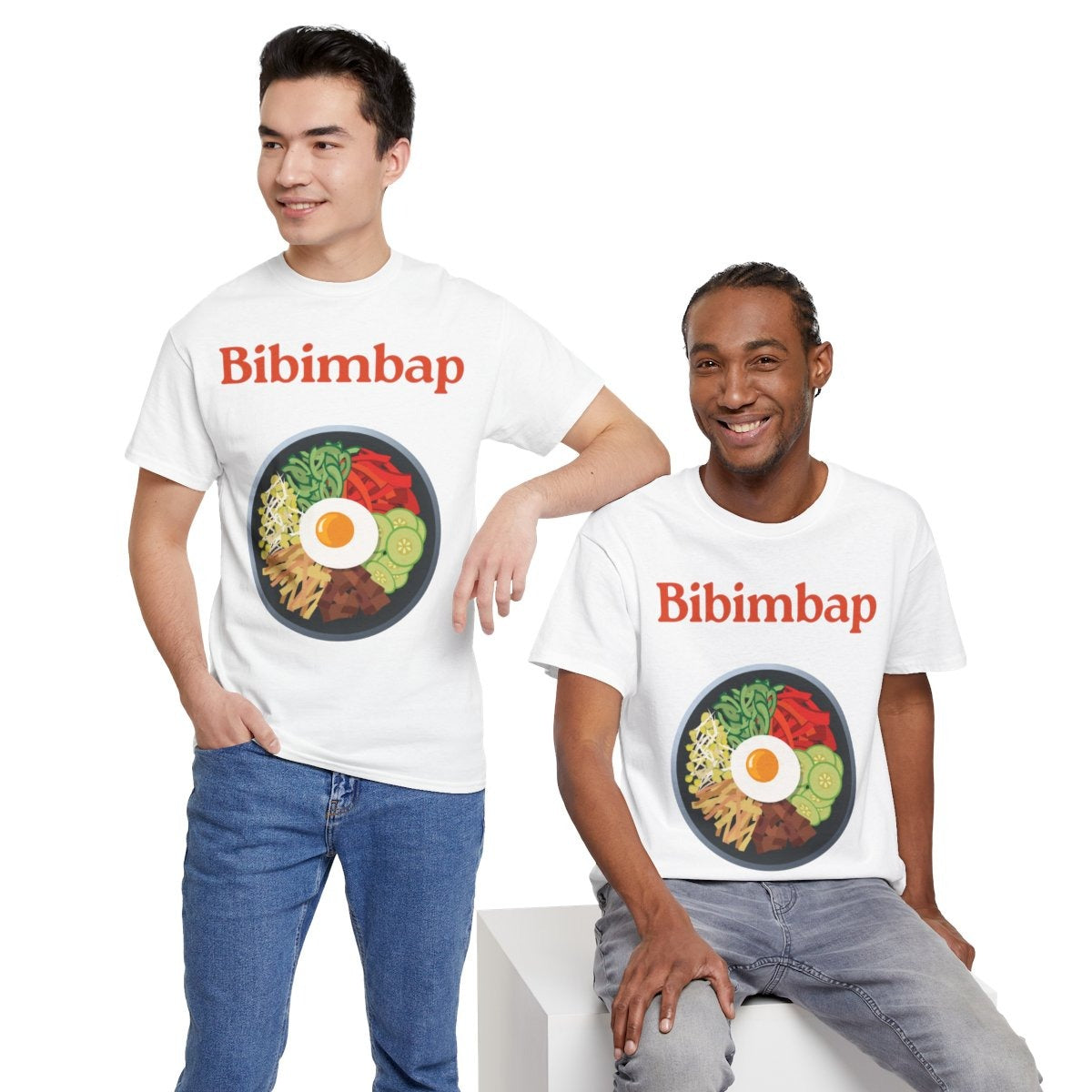 BIBIMBAP 2 - Korean Food (Basic Tee)