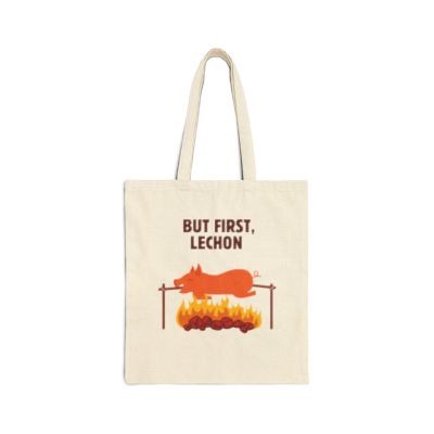 SPICY LECHON - Filipino Food (Tote Bag)