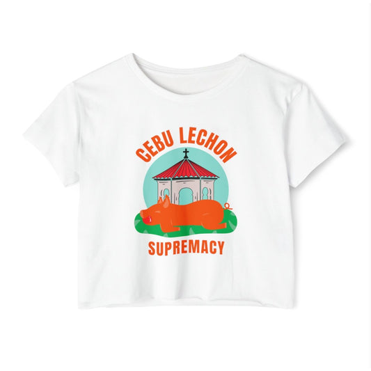 LECHON CEBU 2 - Filipino Food (Crop Top)