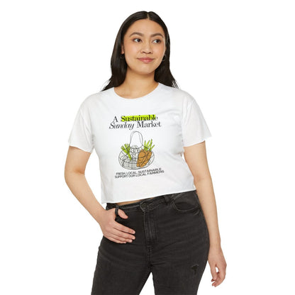 SUNDAY MARKET - Foodie (Crop Top)