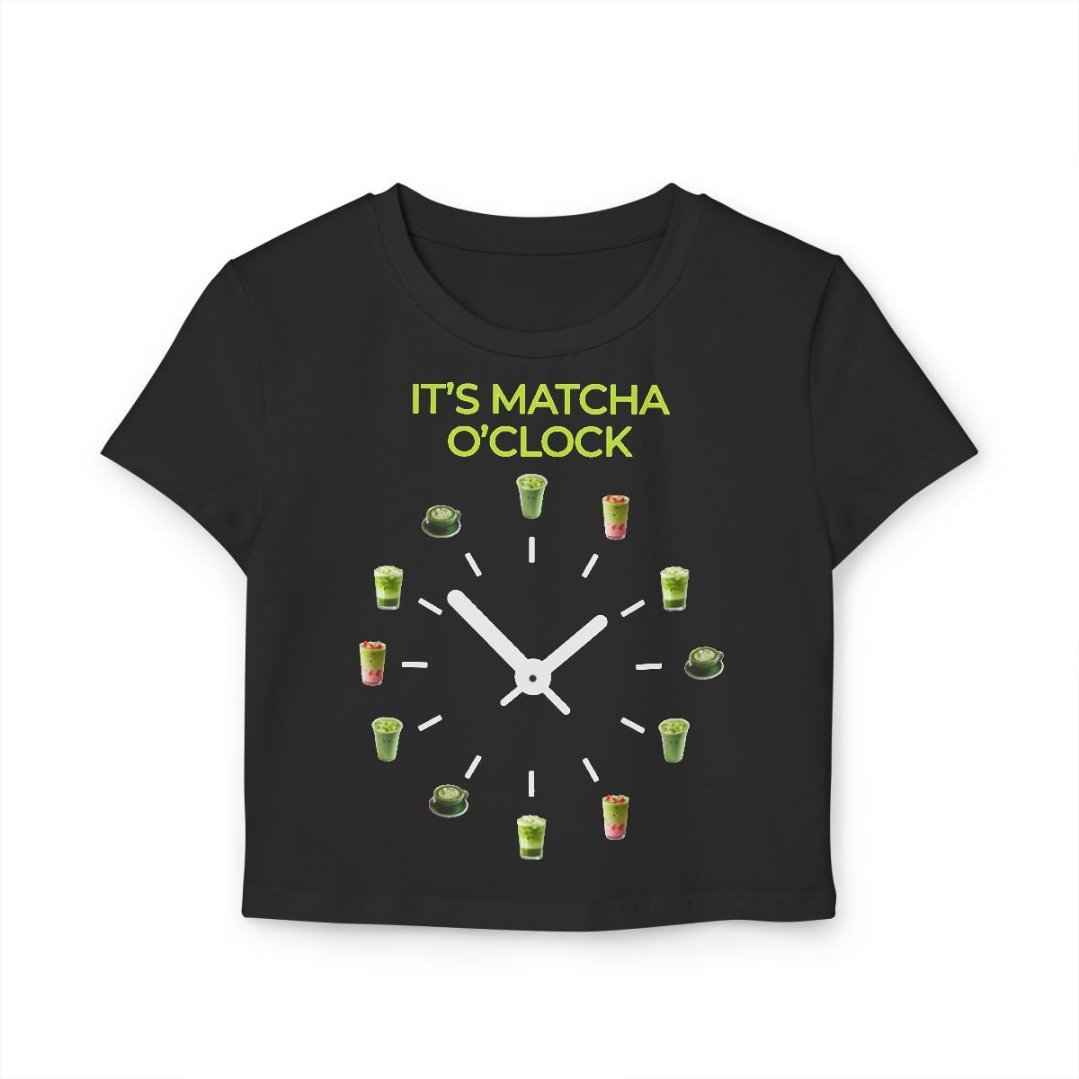 MATCHA O'CLOCK - Drinks (Crop Top)