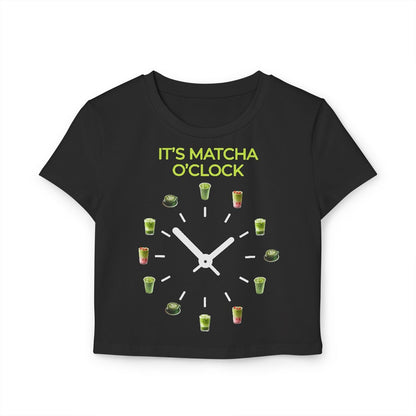 MATCHA O'CLOCK - Drinks (Crop Top)