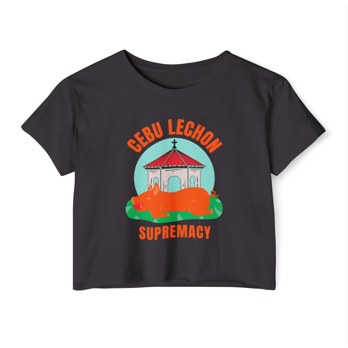 LECHON CEBU 2 - Filipino Food (Crop Top)