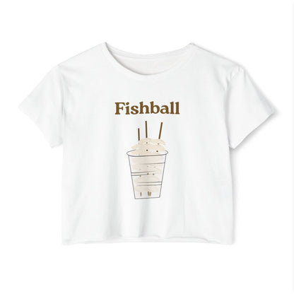 FISHBALL 2 - Filipino Food (Crop Top)