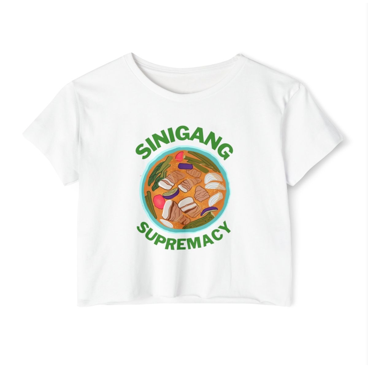 SINIGANG NA BAKA - Filipino Food (Crop Top)