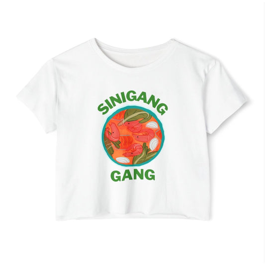 SINIGANG NA HIPON - Filipino Food (Crop Top)