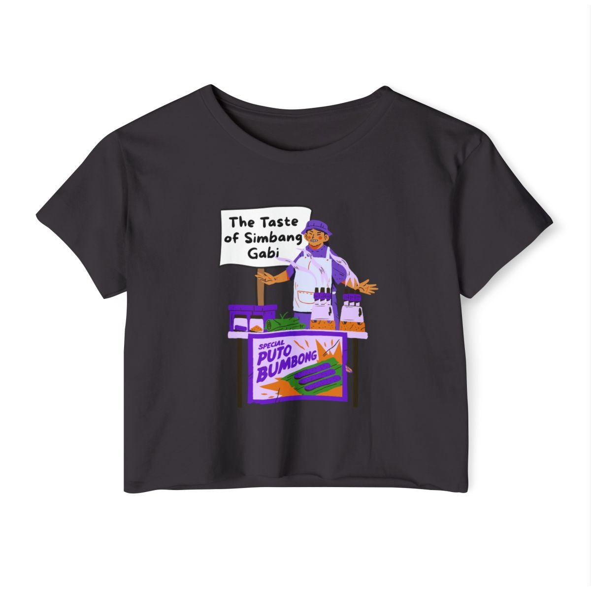 PUTO BUMBONG 2 - Filipino Food (Crop Top)