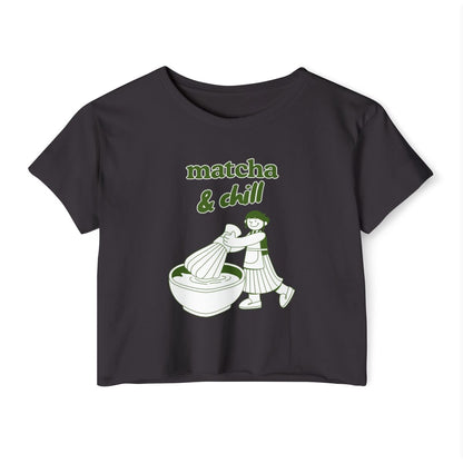 MATCHA & CHILL - Japanese Food (Crop Top)