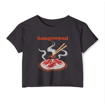 SAMGYEOPSAL - Korean Food (Crop Top)