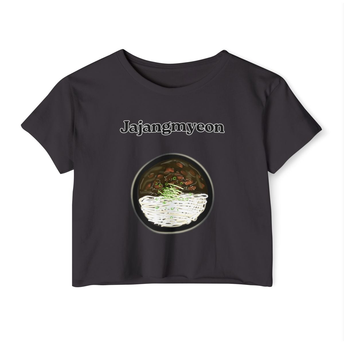 JAJANGMYEON - Korean Food (Crop Top)