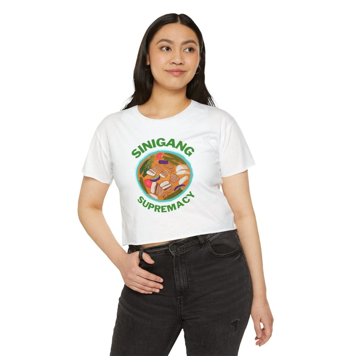 SINIGANG NA BAKA - Filipino Food (Crop Top)