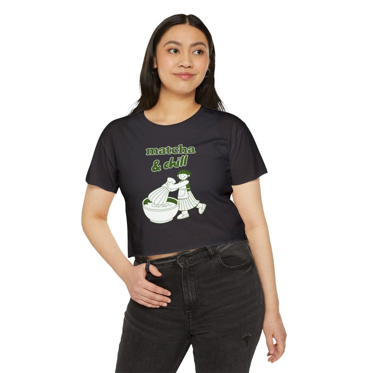 MATCHA & CHILL - Japanese Food (Crop Top)