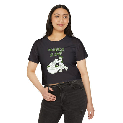 MATCHA & CHILL - Japanese Food (Crop Top)