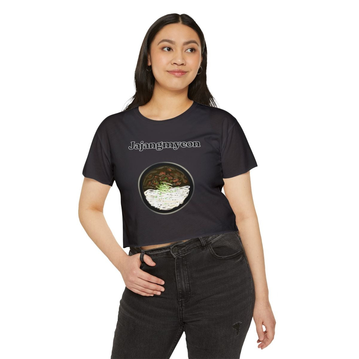 JAJANGMYEON - Korean Food (Crop Top)