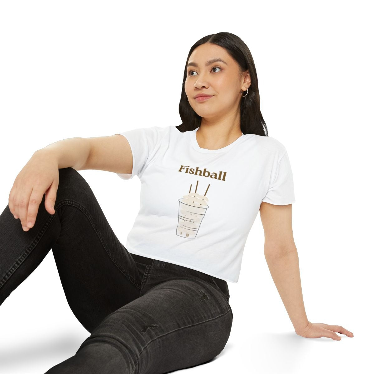 FISHBALL 2 - Filipino Food (Crop Top)