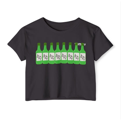 BLUEBERRY SOJU - Korean Food (Crop Top)