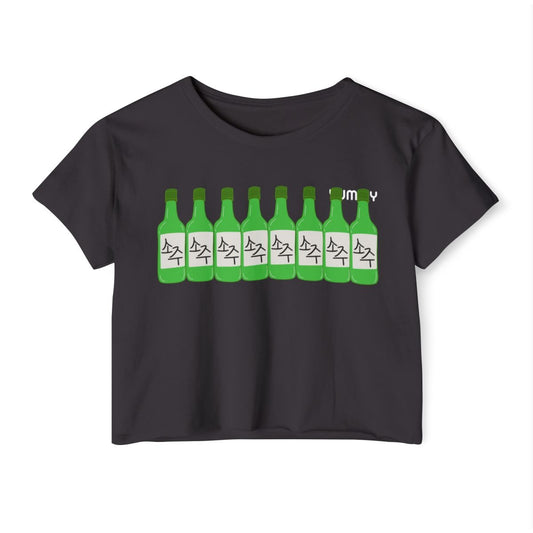 BLUEBERRY SOJU - Korean Food (Crop Top)