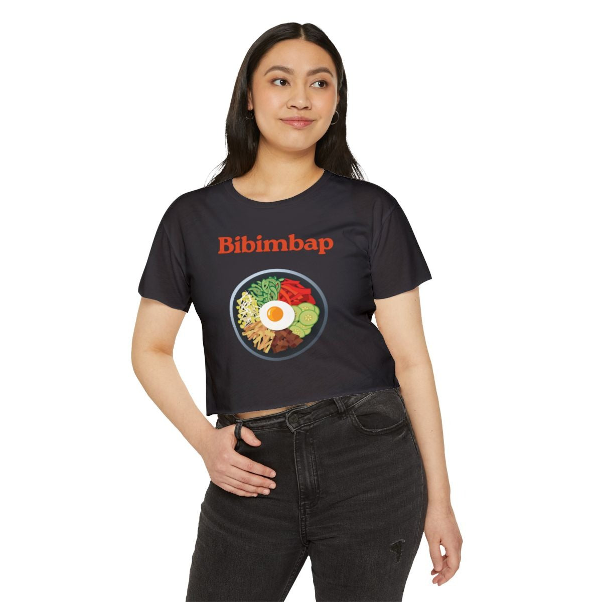 BIBIMBAP 2 - Korean Food (Crop Top)