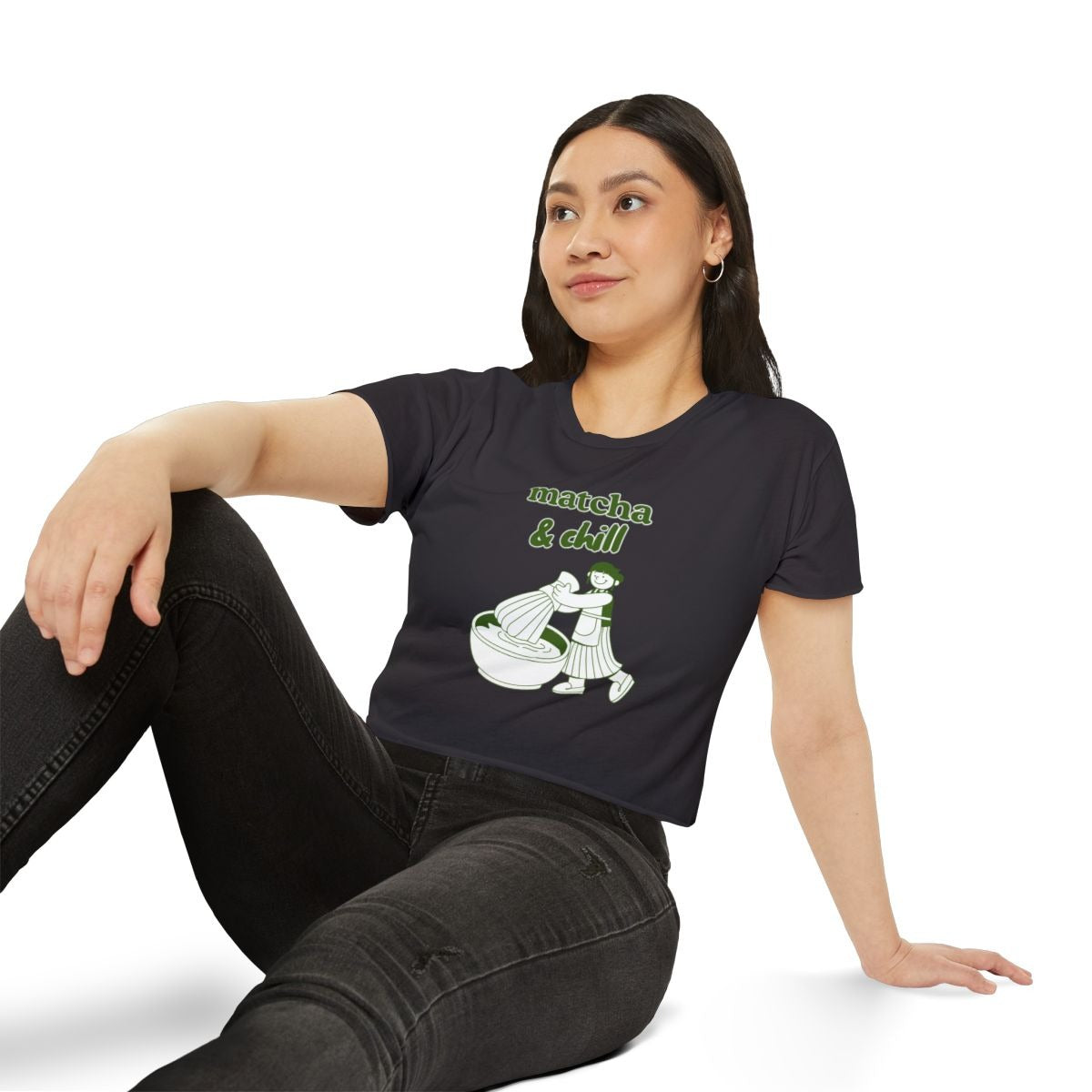 MATCHA & CHILL - Japanese Food (Crop Top)