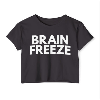 BRAIN FREEZE - Foodie (Crop Top)
