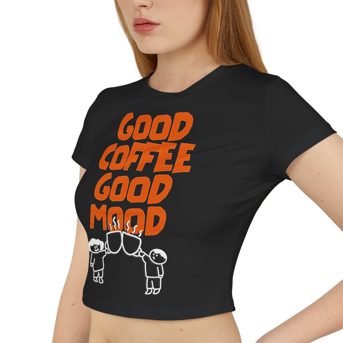 KAPE MODE - Coffee (Crop Top)