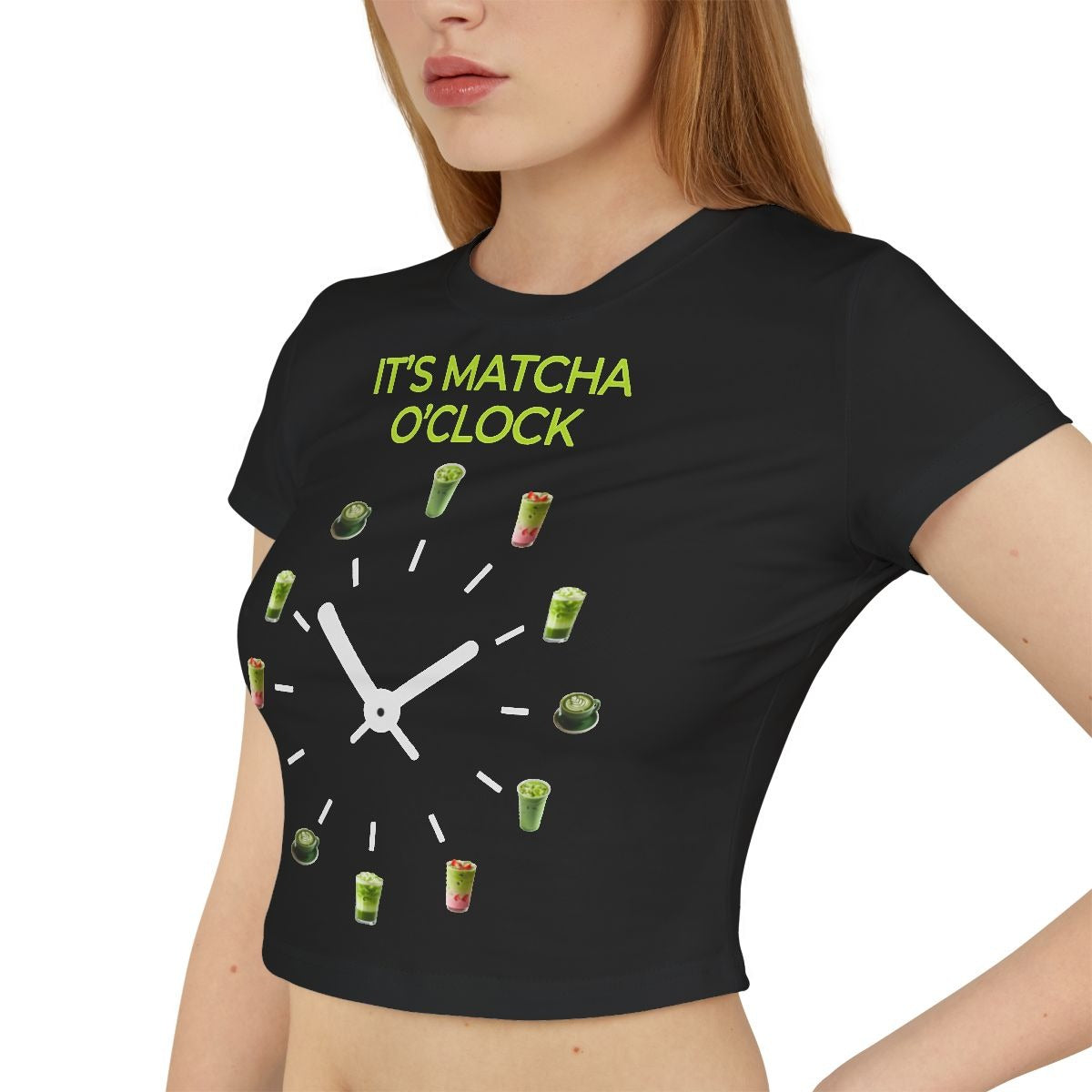MATCHA O'CLOCK - Drinks (Crop Top)