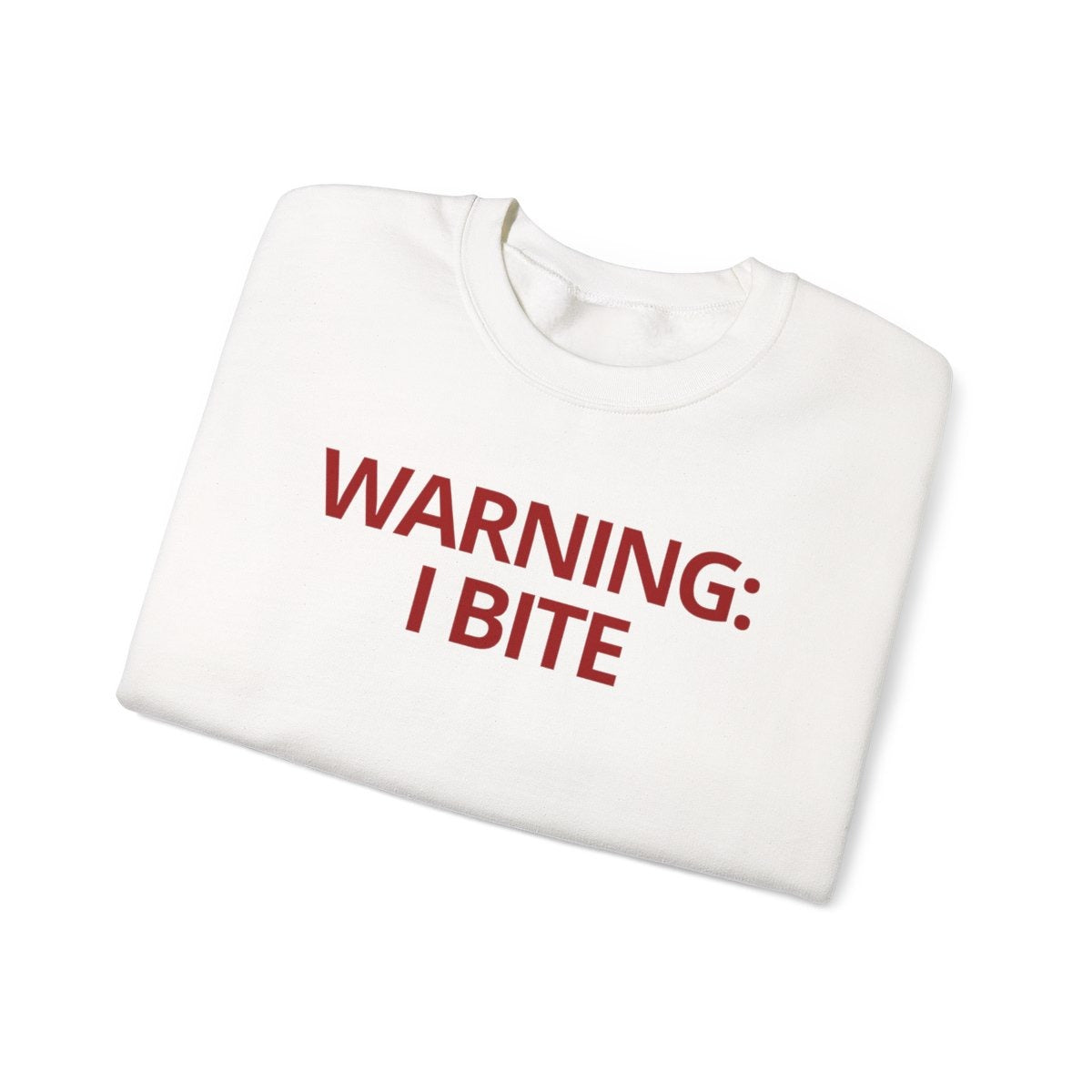 WARNING: I BITE - Foodie (Sweatshirt)