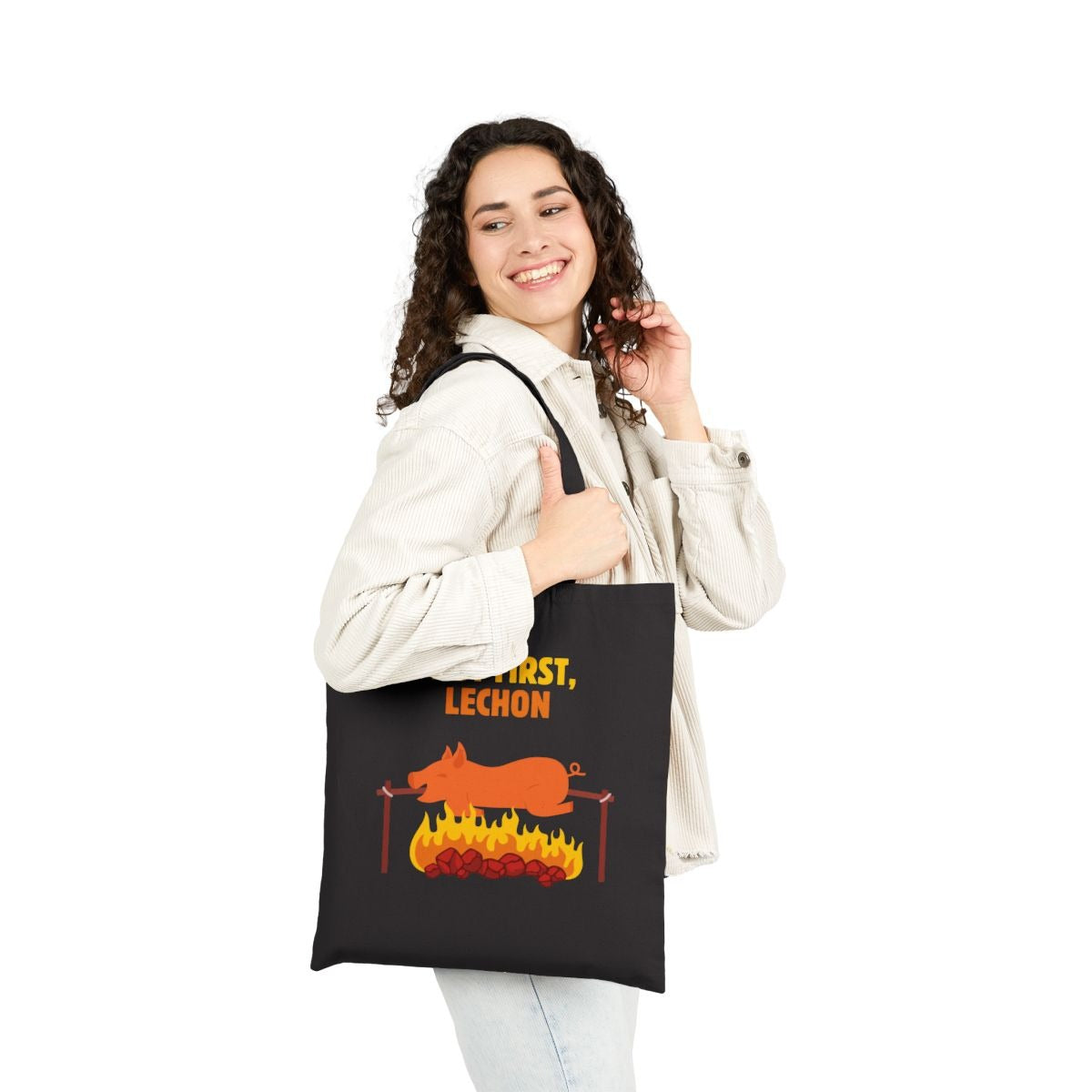SPICY LECHON - Filipino Food (Tote Bag)