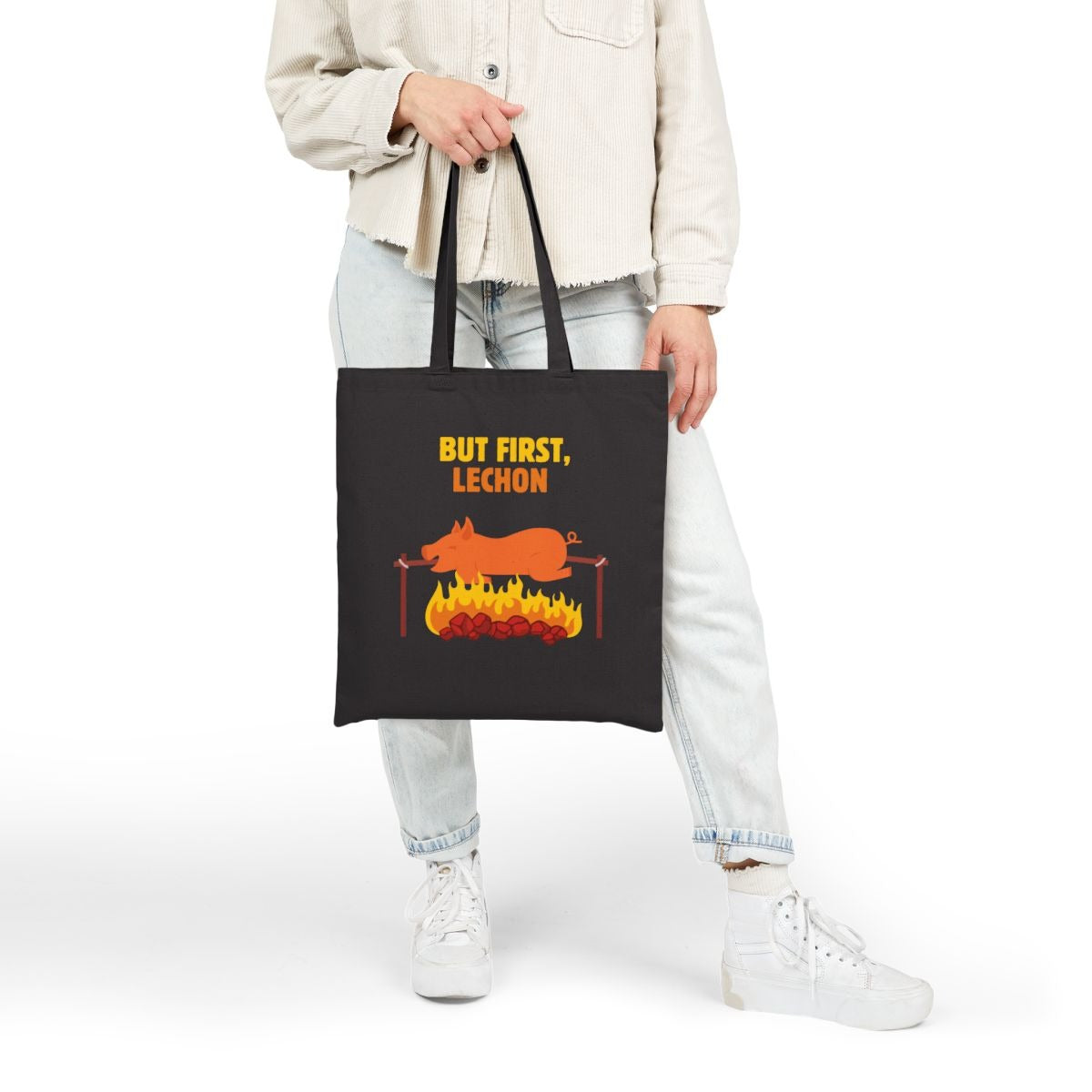 SPICY LECHON - Filipino Food (Tote Bag)