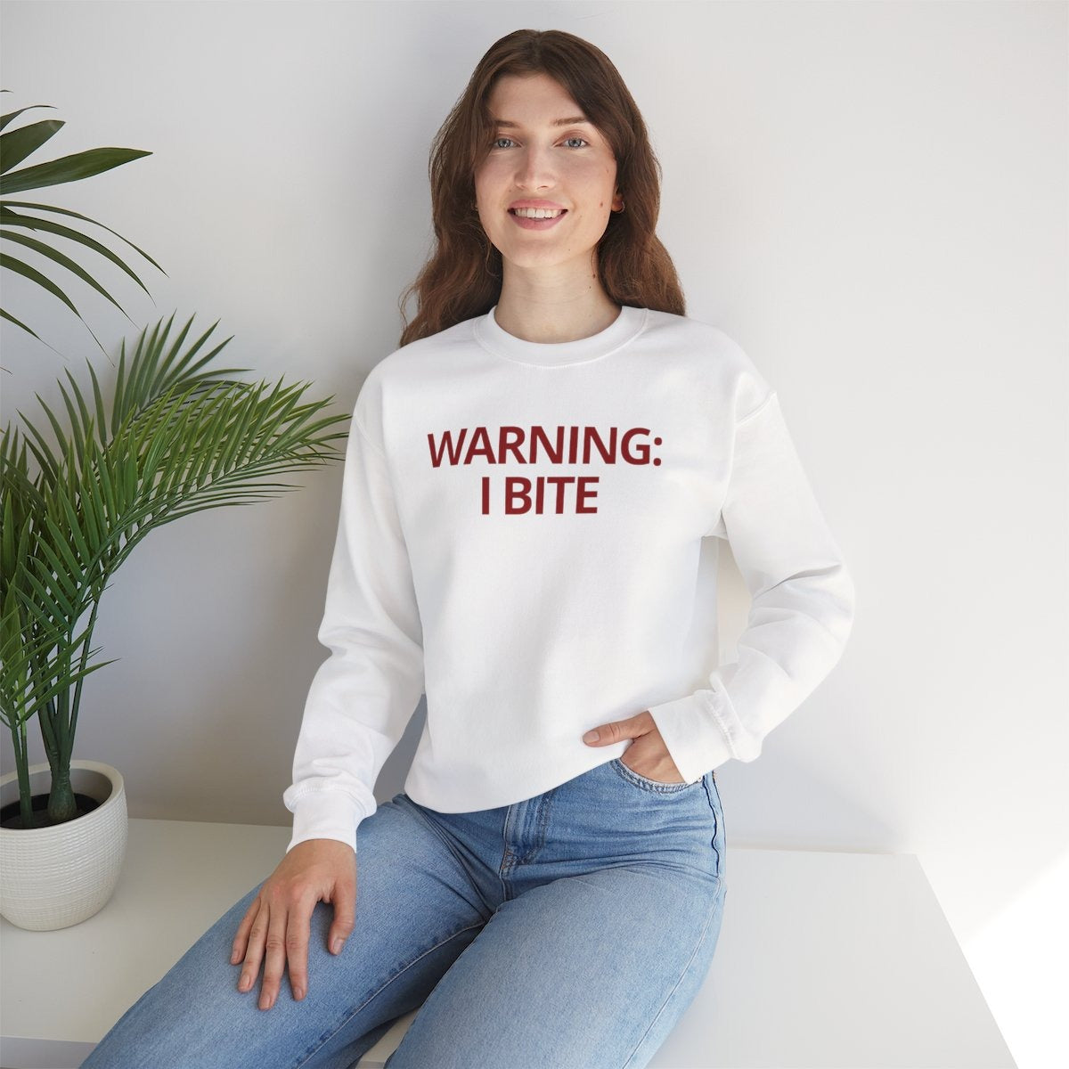 WARNING: I BITE - Foodie (Sweatshirt)