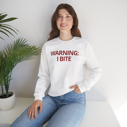 WARNING: I BITE - Foodie (Sweatshirt)