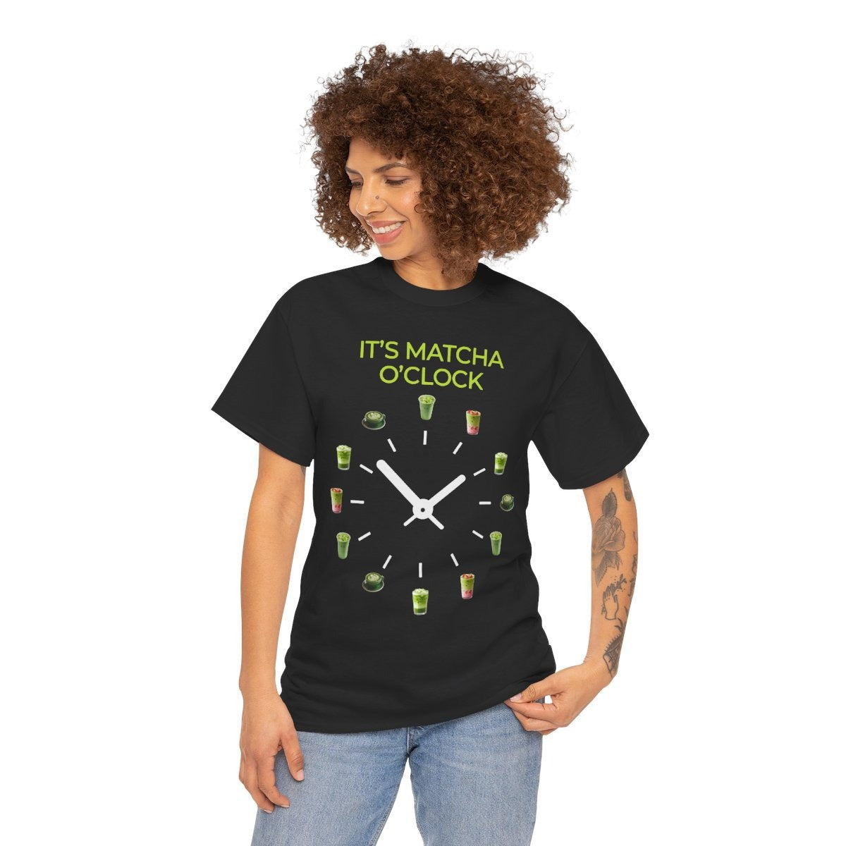 MATCHA O'CLOCK - Drinks (Basic Tee)